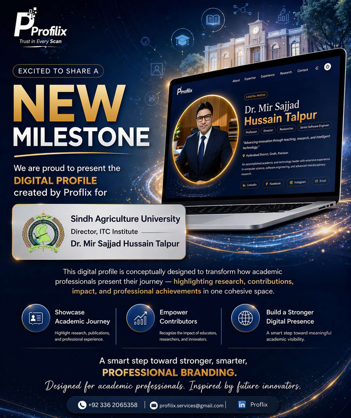 Dr Mir Sajjad Talpur Digital Profile